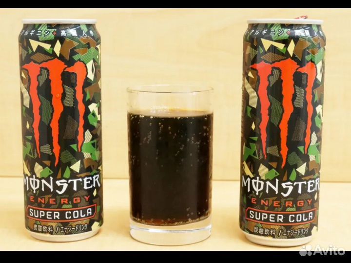 Monster energy super cola Япония