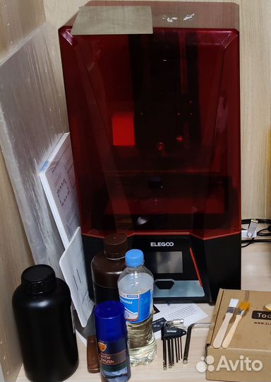 3d принтер Elegoo Saturn 2 и допы