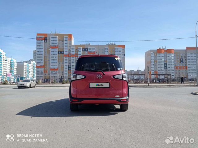 Toyota Sienta 1.5 CVT, 2016, 88 000 км