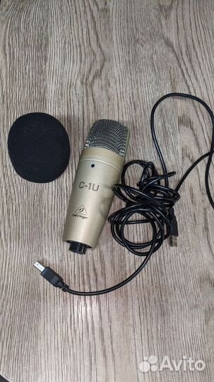 Микрофон behringer c-1u
