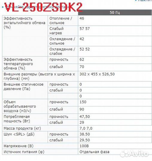 Приточно-вытяжная установка Mitsubishi рекуператор