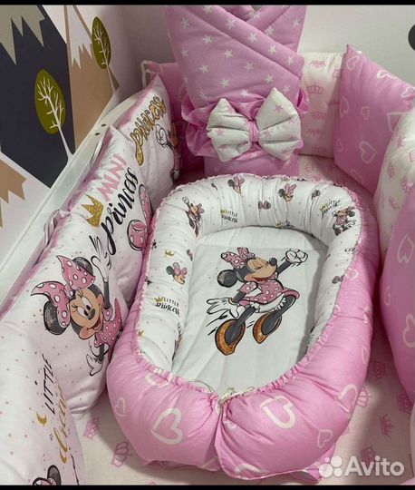 Бортики в детскую кроватку