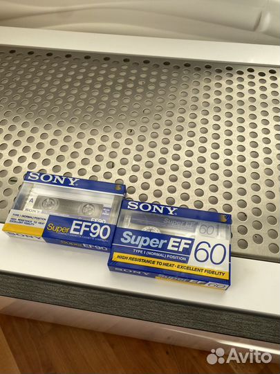 Аудио кассеты sony EF90, EF60 (Запечатанные )