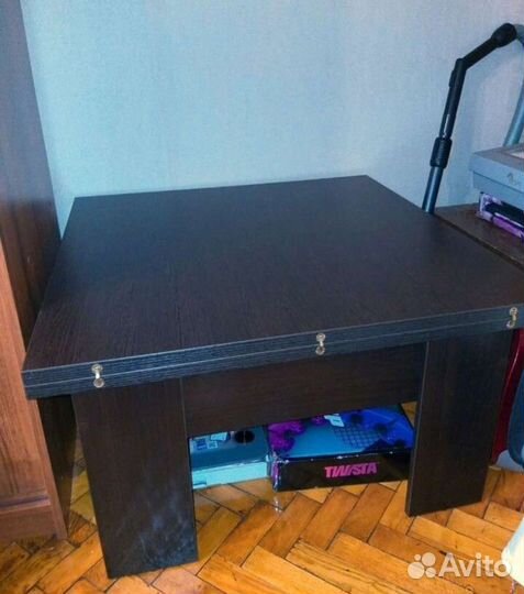 Стол трансформер журнальный обеденный