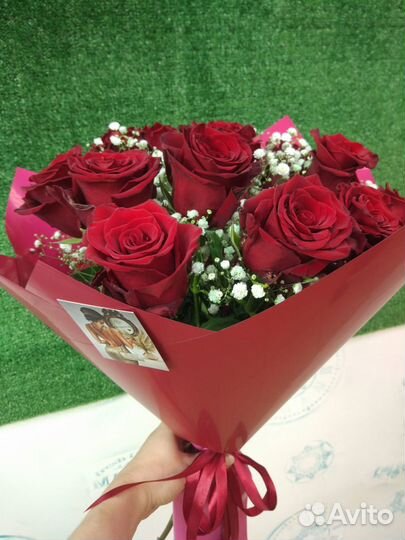 Букет роз букет доставка красные розы
