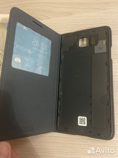 Чехол книжка на samsung galaxy alpha