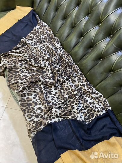 Палантин широкий Dolce Gabbana Италия шерсть