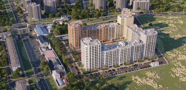 2-к. квартира, 45,4 м², 4/9 эт.