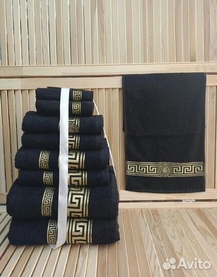 Набор полотенец versace 8шт