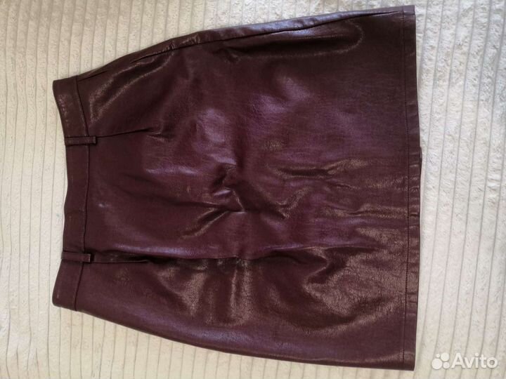Юбка кожзам 48-50
