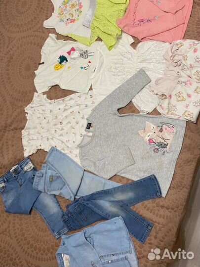 Одежда для девочки пакетом 80 86