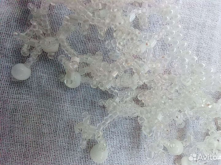 Колье из бисера