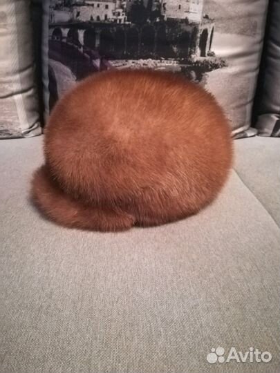 Новая кепка из норки, р-р 58