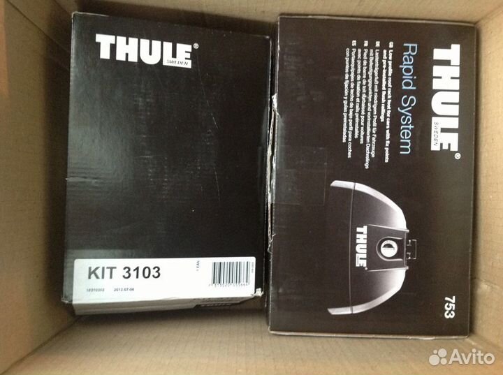 Багажник Thule на крышу chevrolet orlando