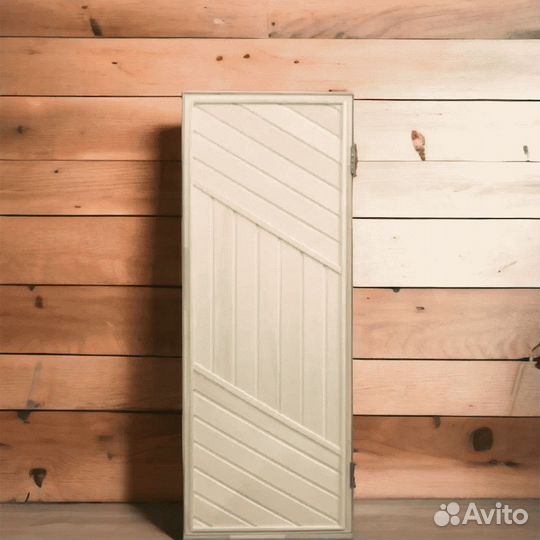 Дверь деревянная для бани и сауны