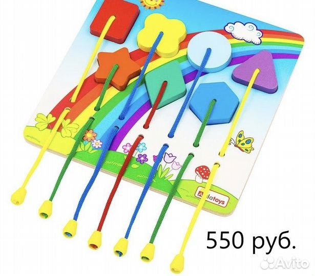 Сортеры деревянные по системе Монтессори