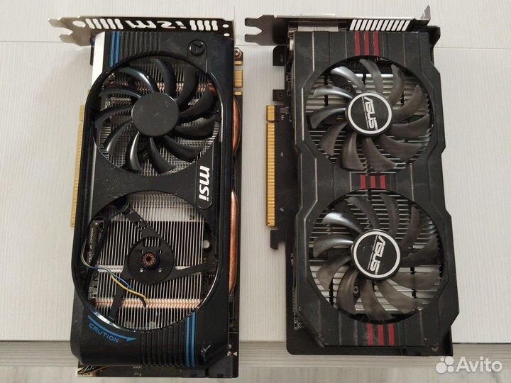 Видеокарты radeon hd7770 и gtx560ti