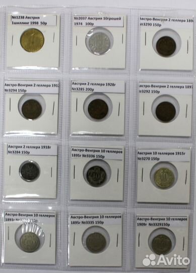 Монеты. Австрия. Австро-Венгрия. 1860 крейцер