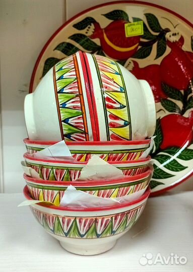 Узбекская посуда (г. Риштан)