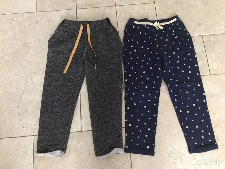 Новые спортивные штаны для полной девочки,116