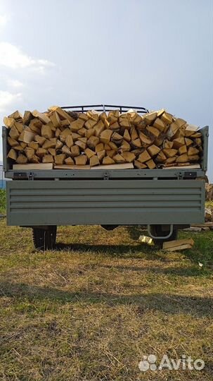 Дрова березовые колотые и дубовые