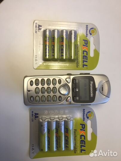 Трубка Панасоник и акб 1.2v600mAh