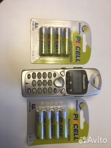 Трубка Панасоник и акб 1.2v600mAh