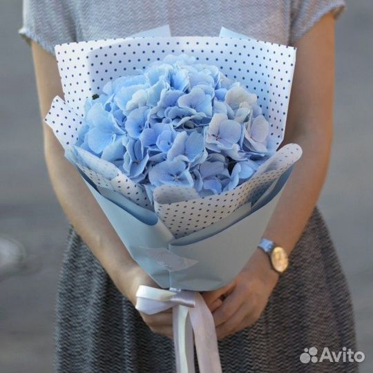 Букеты из гортензий