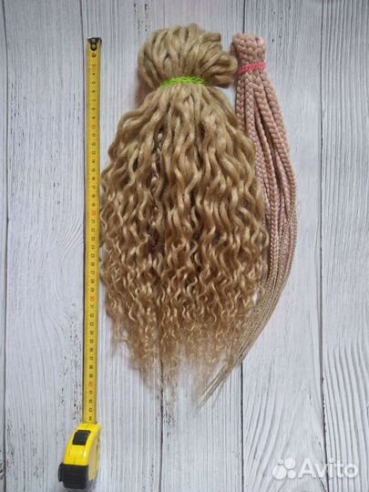 Гофродреды и косы, комплект б/у