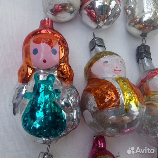 Елочные игрушки СССР