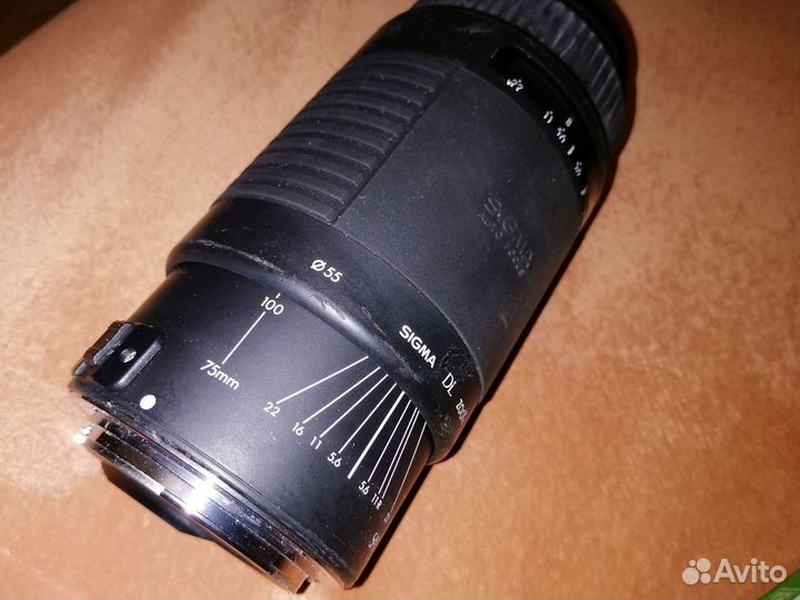 Объектив для Canon ef Sigma DL 75-300 mm 4.5-5.6
