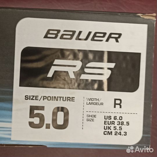 Хоккейные ролики Bauer RS 5.0R