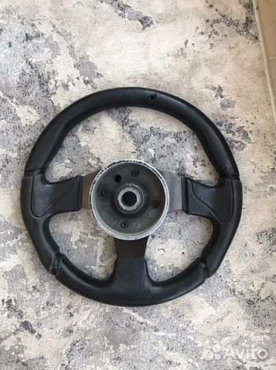 Спортивный руль ваз с переходником