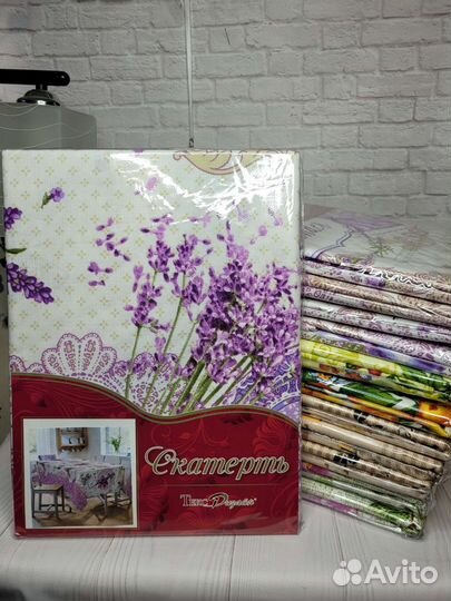 Скатерть, рогожка