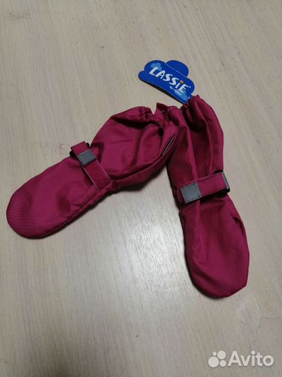 Краги-варежки для девочки