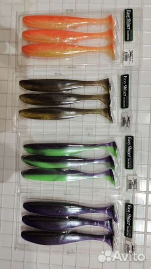 Keitech diamond easy shiner 6.5 и 8 дюйм