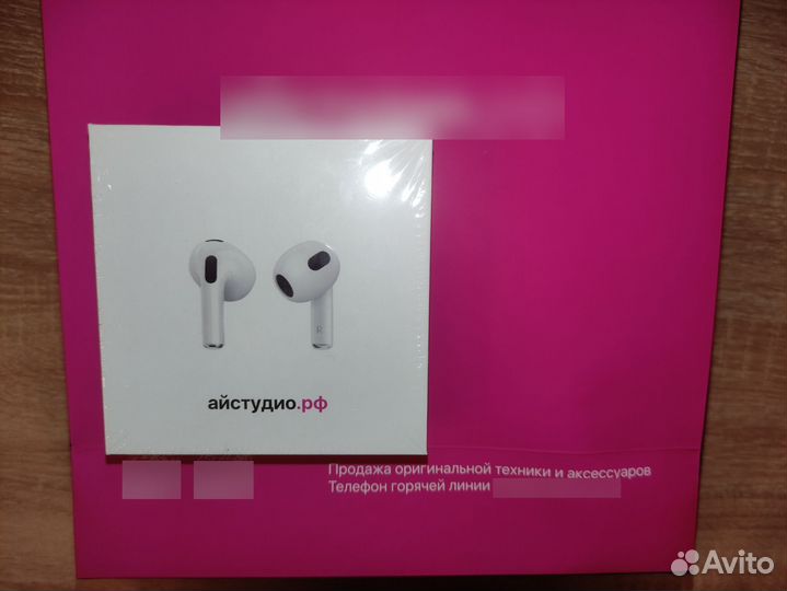 Беспроводные наушники apple airpods 3