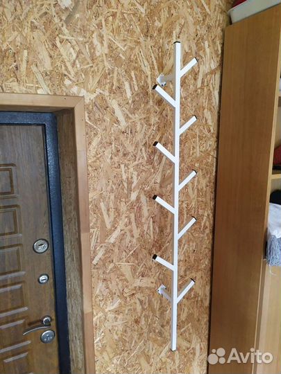 Вешалка лофт в прихожую, баню, ванную, офис, кафе