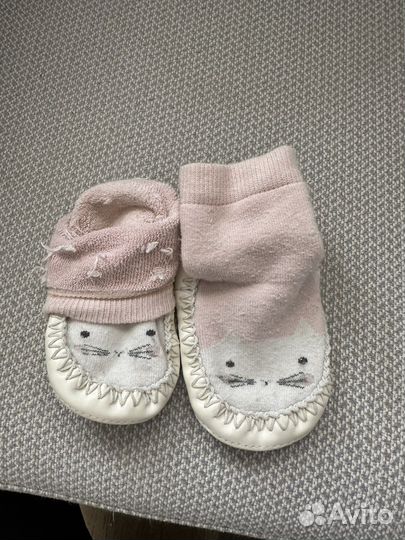 Носки с кожаной подошвой H&M