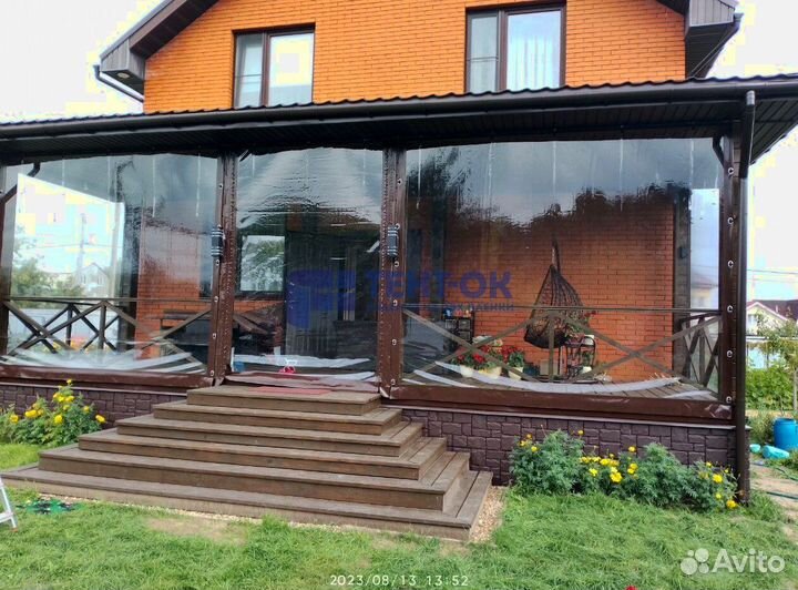 Мягкие окна для террас