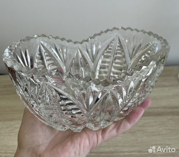 Хрусталь СССР вазочки конфетницы