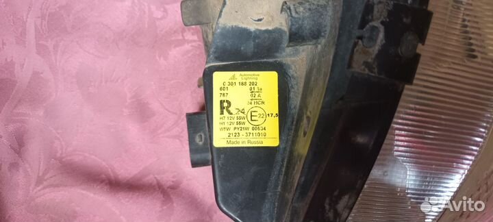 Фара niva chevrolet