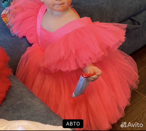 Пышное платье на 1 годик