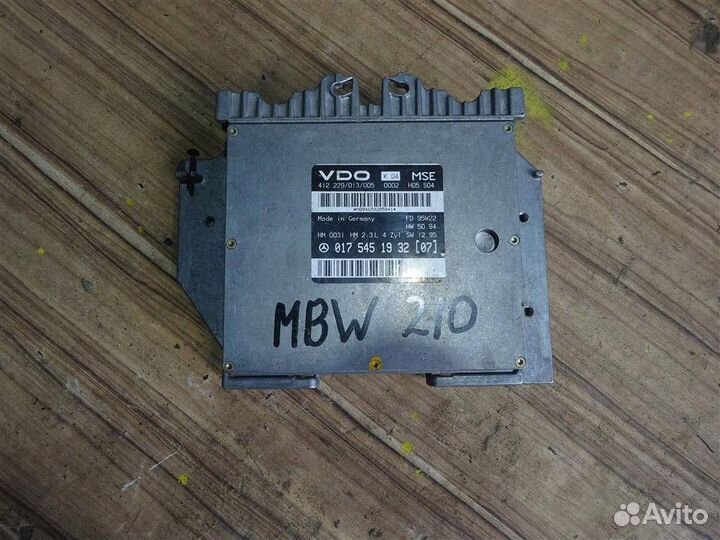 Блок управления двигателем Mercedes-Benz E-класс