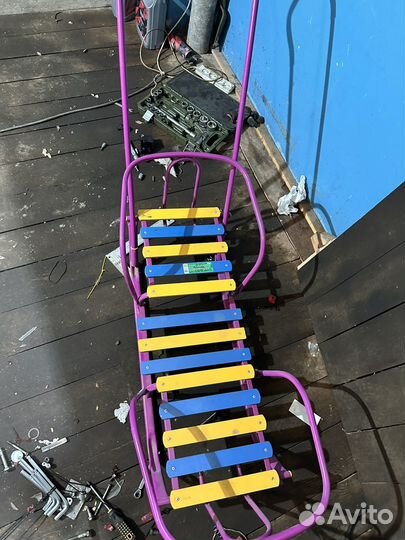 Санки детские двойные