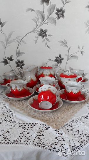 Чайный сервиз СССР барановка