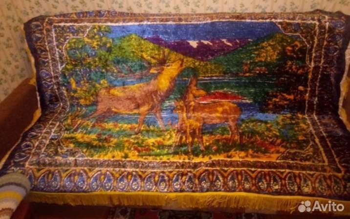 Плюшевый ковер СССР