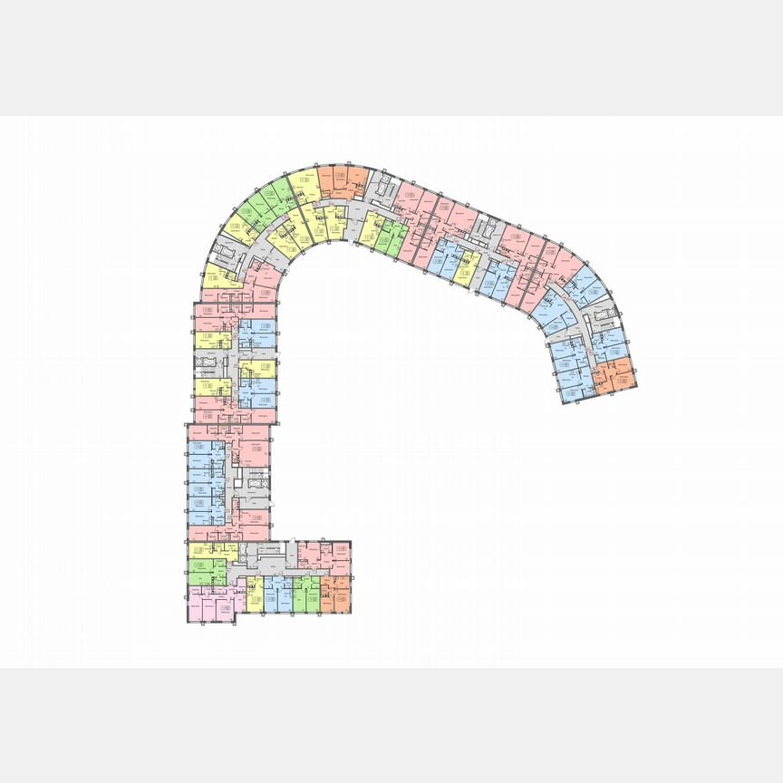 1-к. квартира, 46 м², 2/17 эт.