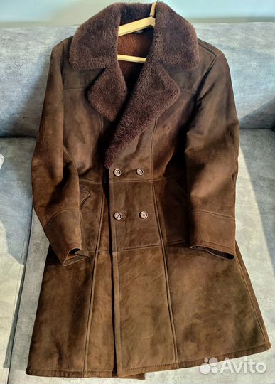 Мужская замшевая дублёнка 50 р/рост 175, Югославия