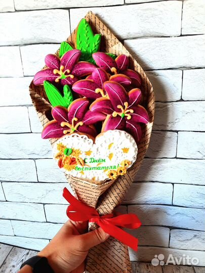 Пряники, Пряничный букет, Пряники на заказ